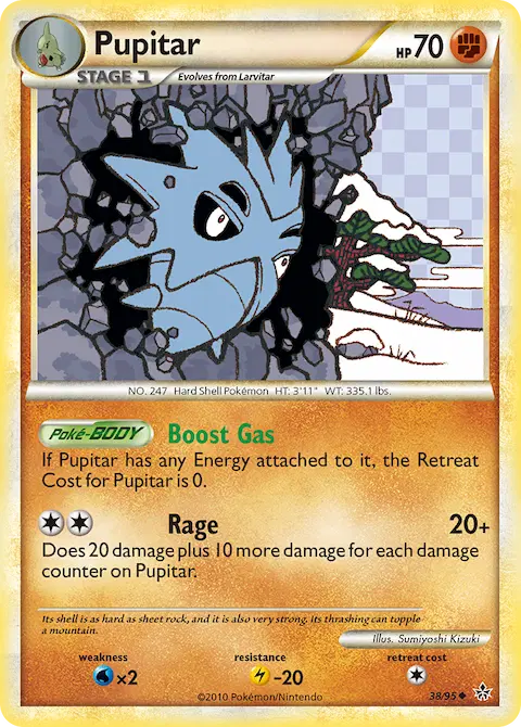 Pupitar, Unleashed 38/95