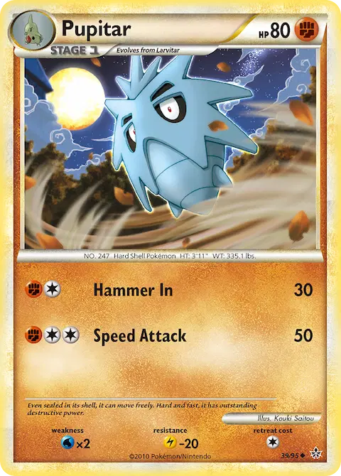 Pupitar, Unleashed 39/95