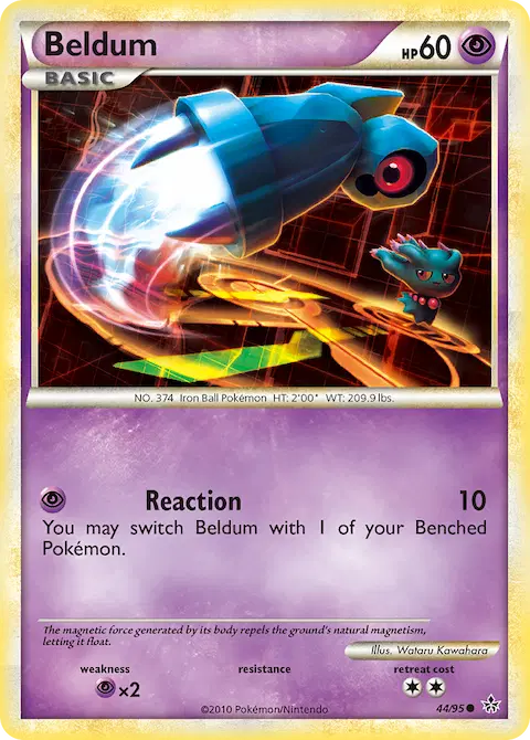 Beldum, Unleashed 44/95