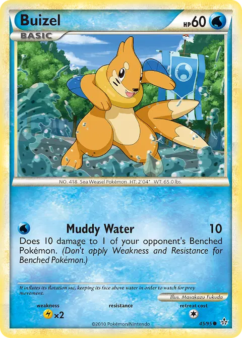 Buizel, Unleashed 45/95