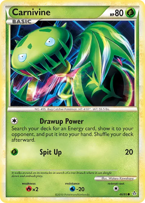 Carnivine, Unleashed 46/95