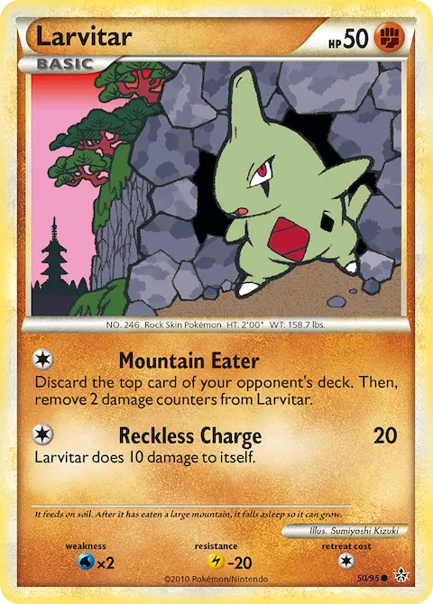Larvitar, Unleashed 50/95