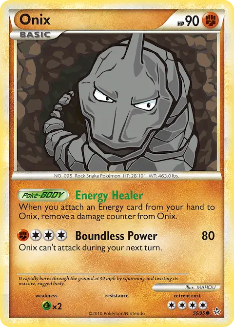 Onix, Unleashed 56/95