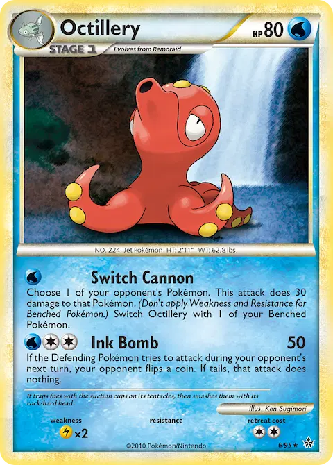 Octillery, Unleashed 6/95