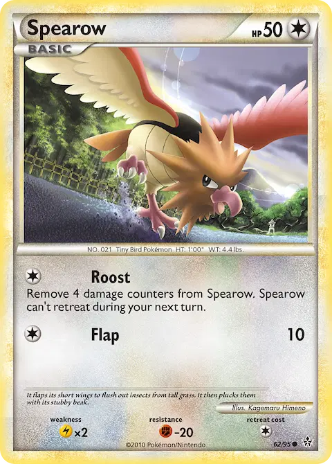 Spearow, Unleashed 62/95
