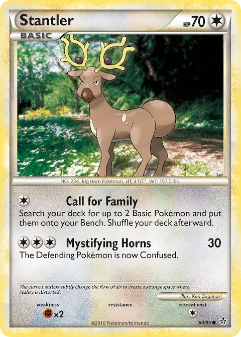 Stantler, Unleashed 64/95