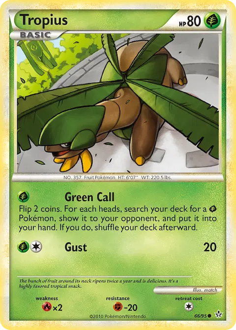 Tropius, Unleashed 66/95