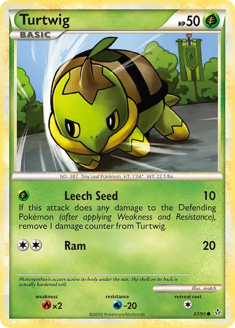 Turtwig, Unleashed 67/95