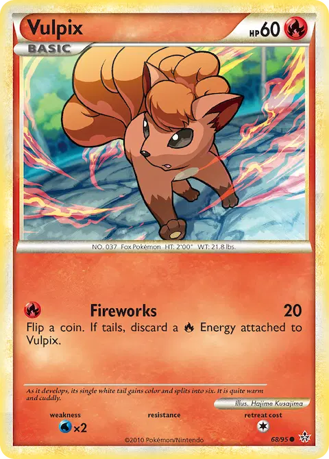 Vulpix, Unleashed 68/95
