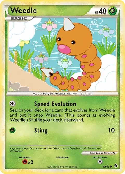 Weedle, Unleashed 69/95