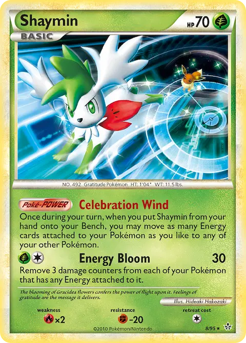 Shaymin, Unleashed 8/95