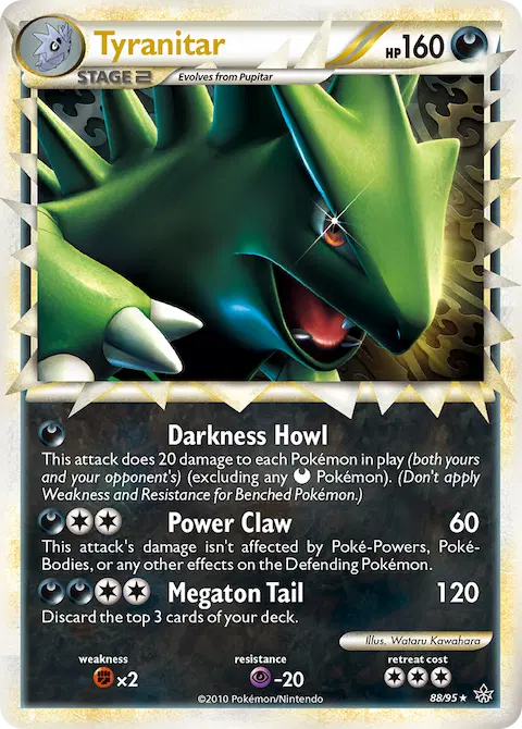Tyranitar, Unleashed 88/95
