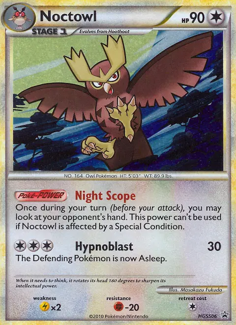 Noctowl, HGSS Black Star Promos HGSS06