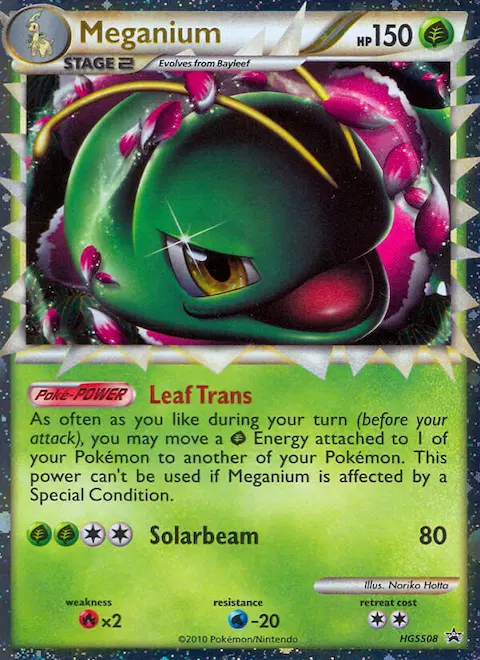 Meganium, HGSS Black Star Promos HGSS08