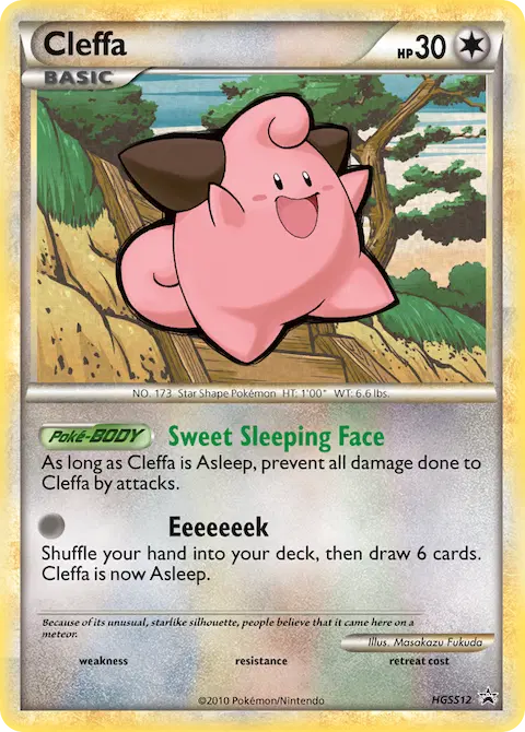 Cleffa, HGSS Black Star Promos HGSS12