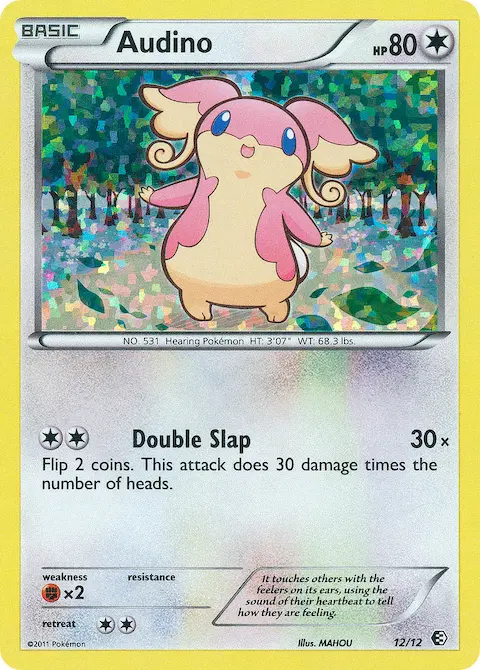 Audino, McDonald's Collection 2011 12/12