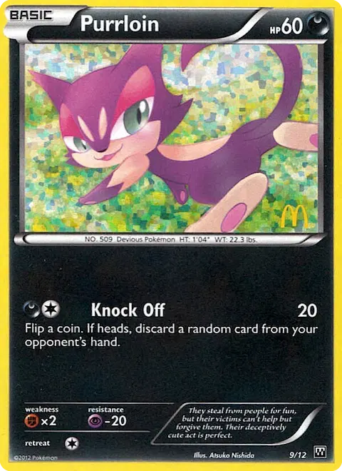 Purrloin, McDonald's Collection 2012 9/12