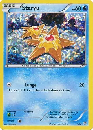 Staryu, McDonald's Collection 2015 4/12