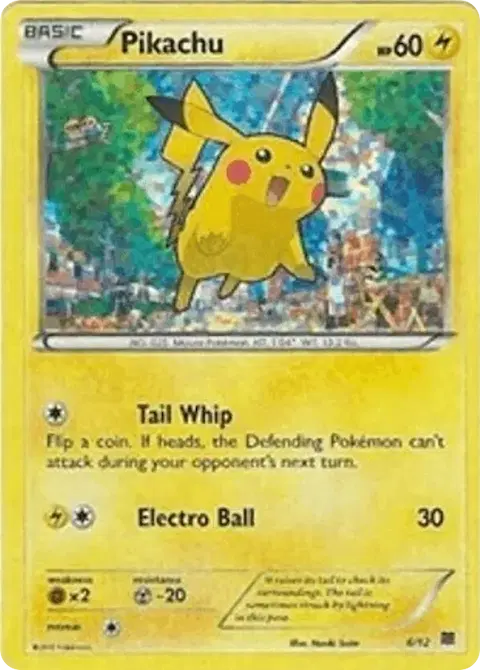Pikachu, McDonald's Collection 2015 6/12