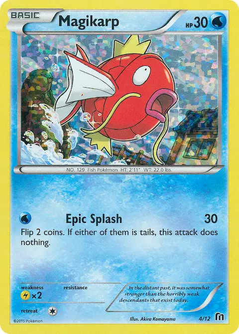 Magikarp, McDonald's Collection 2016 4/12