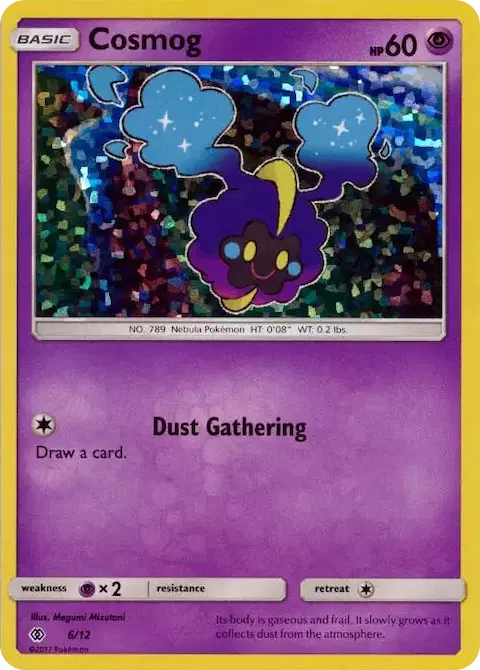 Cosmog, McDonald's Collection 2017 6/12