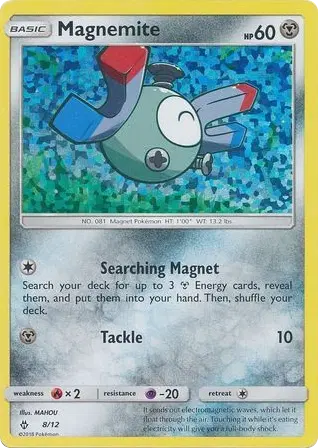 Magnemite, McDonald's Collection 2018 8/12