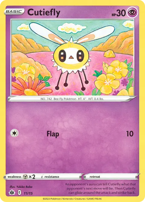 Cutiefly, McDonald's Collection 2022 11/15