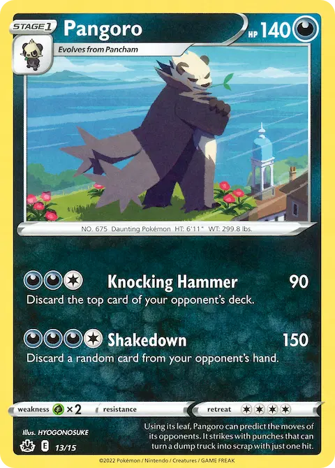 Pangoro, McDonald's Collection 2022 13/15
