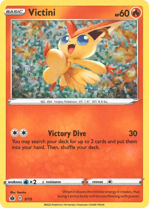Victini, McDonald's Collection 2022 5/15