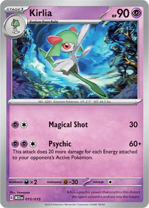 Kirlia, McDonald's Collection 2023 15/15