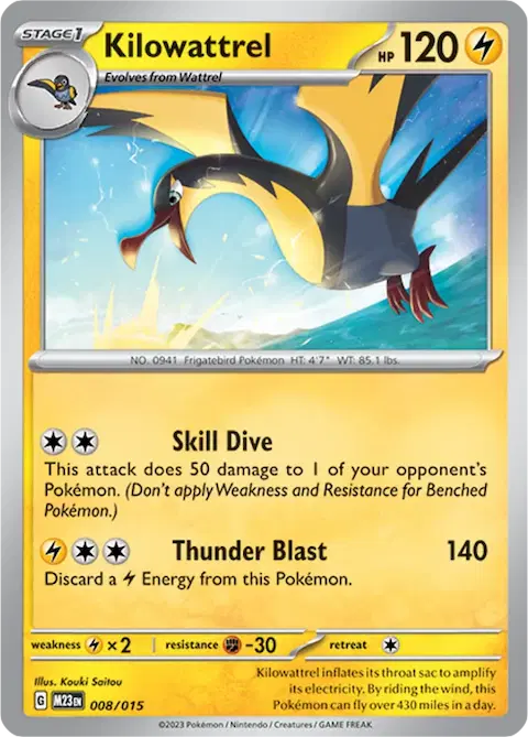 Kilowattrel, McDonald's Collection 2023 8/15