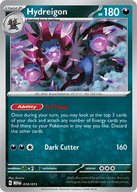 Hydreigon, McDonald's Collection 2024 10/15