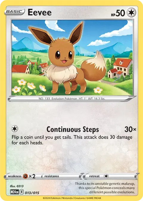 Eevee, McDonald's Collection 2024 13/15