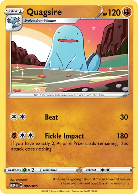 Quagsire, McDonald's Collection 2024 7/15