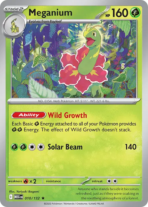 Meganium, Mega Evolution 010/132