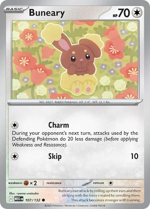 Buneary, Mega Evolution 107/132