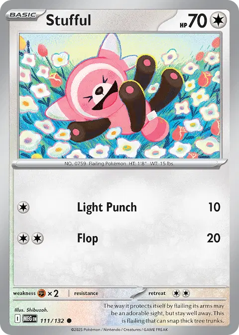 Stufful, Mega Evolution 111/132