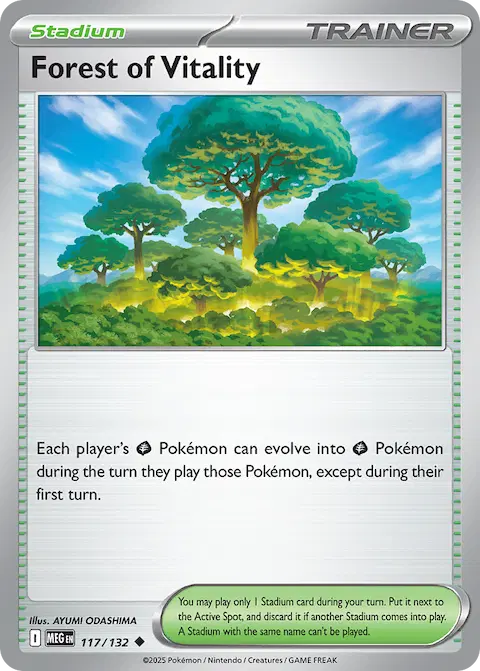Forest of Vitality, Mega Evolution 117/132