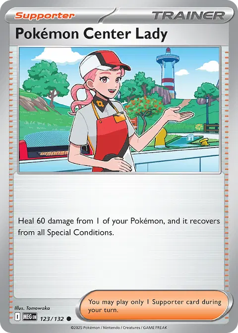 Pokémon Center Lady, Mega Evolution 123/132