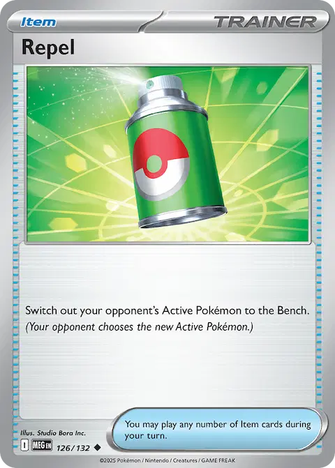 Repel, Mega Evolution 126/132