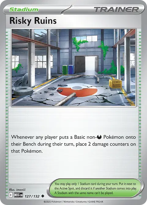 Risky Ruins, Mega Evolution 127/132