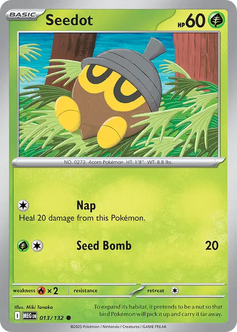Seedot, Mega Evolution 013/132
