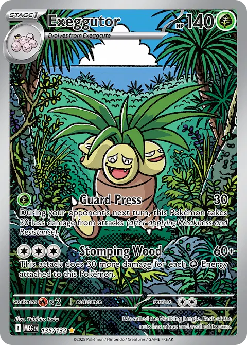 Exeggutor, Mega Evolution 135/132