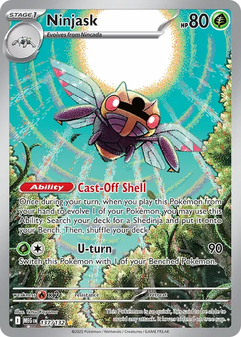 Ninjask, Mega Evolution 137/132
