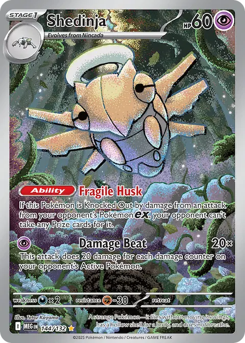 Shedinja, Mega Evolution 144/132