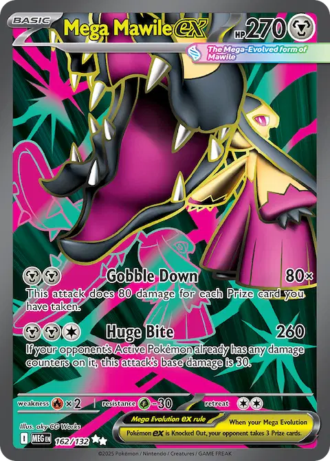 Mega Mawile ex, Mega Evolution 162/132