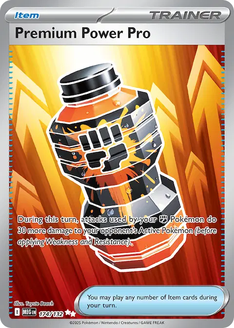 Premium Power Pro, Mega Evolution 174/132