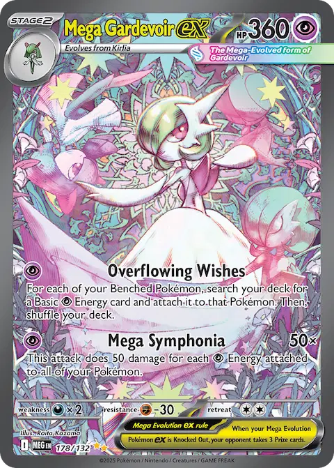 Mega Gardevoir ex, Mega Evolution 178/132