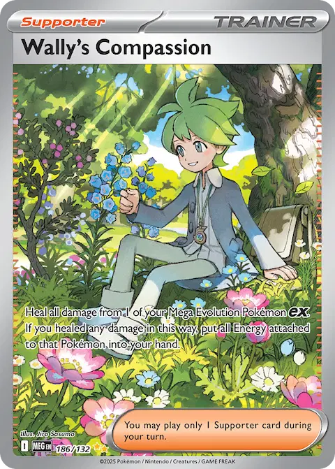 Wally's Compassion, Mega Evolution 186/132