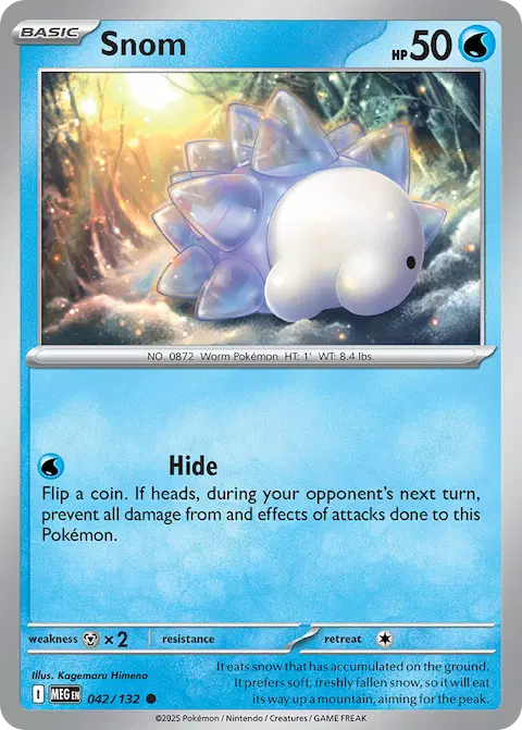 Snom, Mega Evolution 042/132